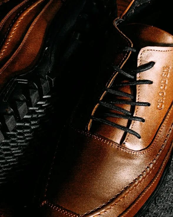 Dario – elegantne cipele, crna / braon